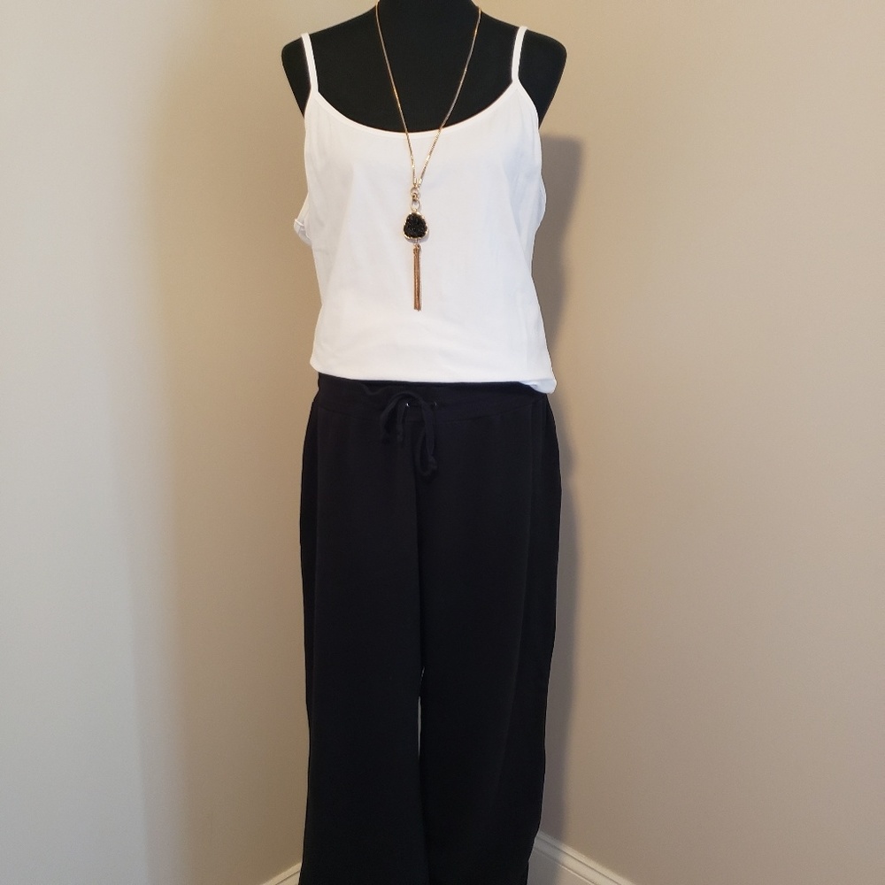 Style & Co Sport Black Casual/Lounging Pants